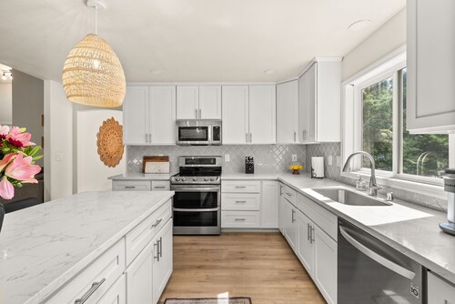 Tranquil 4-bedroom house with AC in Olympia