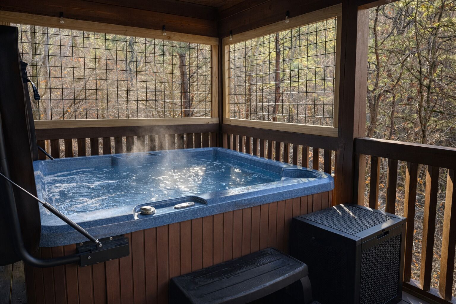 Bain à remous extérieur