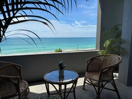 Vista a la playa o al mar