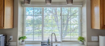 Quiet retreat yet couple mins to Costco Walmart Target and all major shopping.