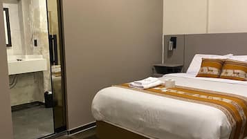 Desk, laptop workspace, iron/ironing board, free WiFi