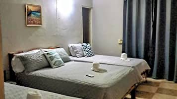 4 bedrooms, internet, bed sheets