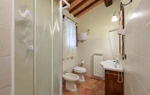 Shower, hair dryer