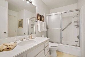Hair dryer, towels