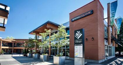 Quiet and bright above-ground suite in North Van near nature, shops and transit.