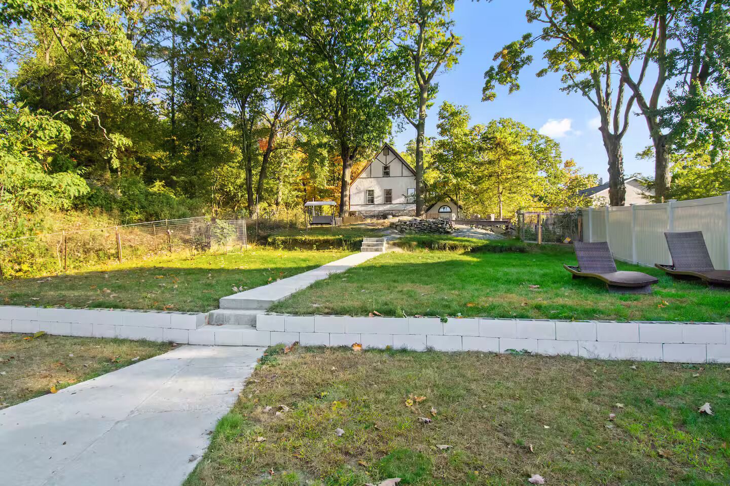 Enceinte de l’hébergement