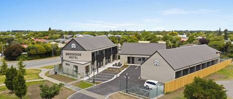 Fassade der Unterkunft