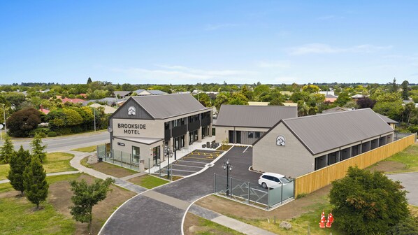 Façade de l’hébergement