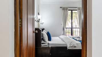 Luxury Apartment, 2 Bedrooms, Patio, Pool View | Iron/ironing board, free WiFi
