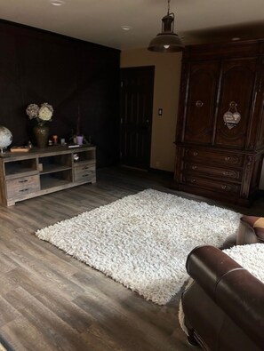 Interior - Peaceful mountain retreat-Private bedroom; King bed, bathroom located in my home (Dewey-Humboldt)