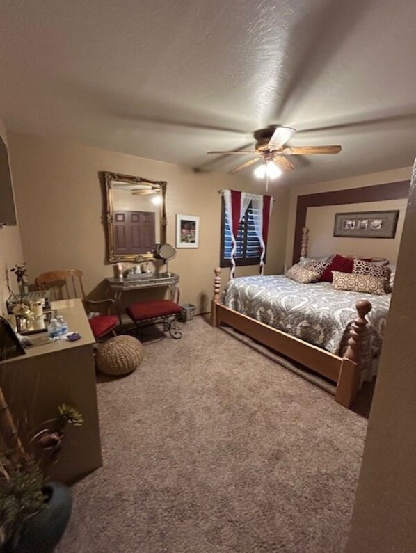1 bedroom, travel crib, free WiFi, bed sheets