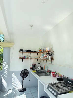 Full-size fridge, microwave, oven, stovetop - Punta Sol (Santa María Colotepec)