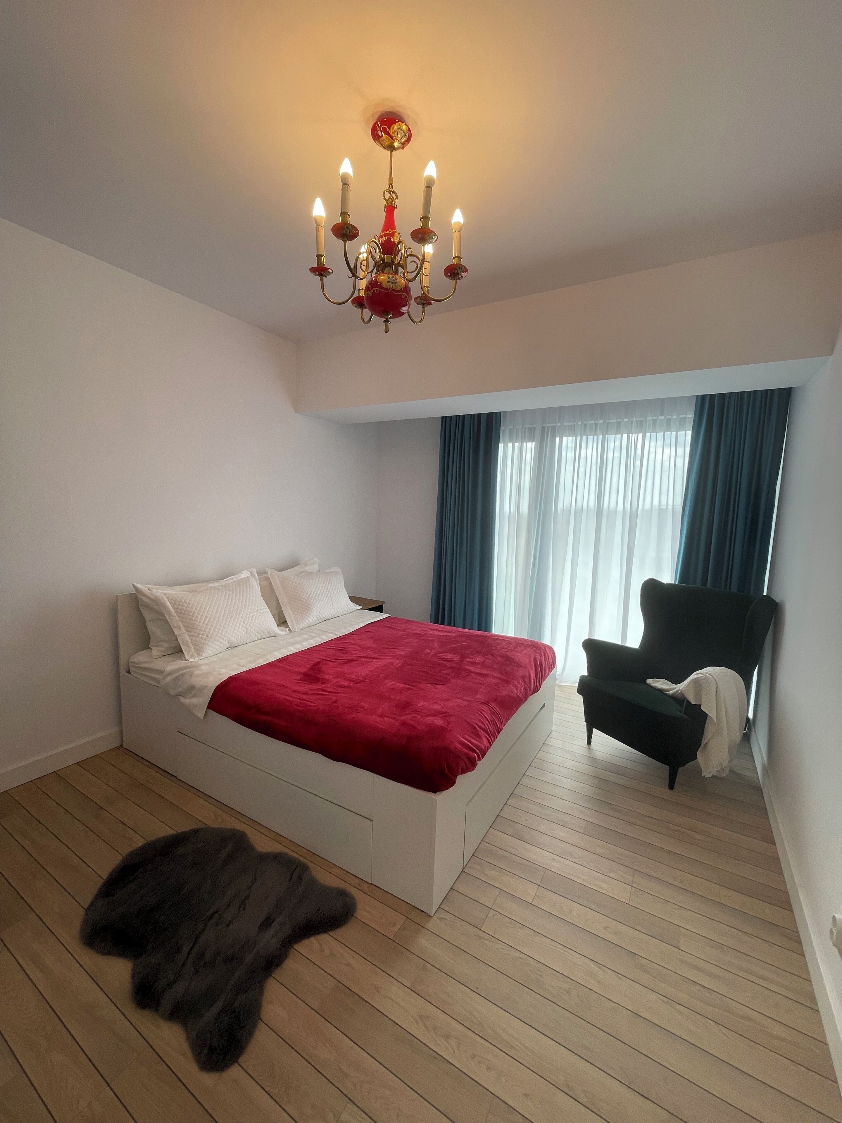 2 dormitorios, tabla de planchar con plancha, wifi y ropa de cama