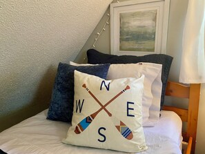 2 bedrooms, iron/ironing board, travel crib, free WiFi