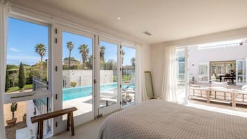 4 bedrooms, iron/ironing board, bed sheets