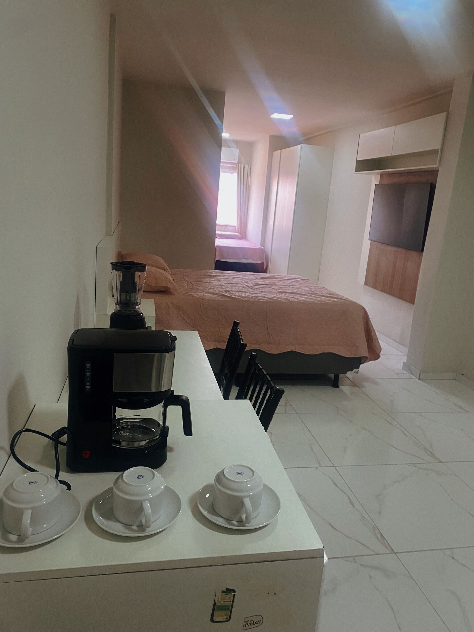 1 habitación, acceso a internet y ropa de cama 