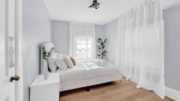 3 habitaciones, tabla de planchar con plancha y wifi gratis