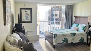 1 bedroom, iron/ironing board, travel crib, free WiFi