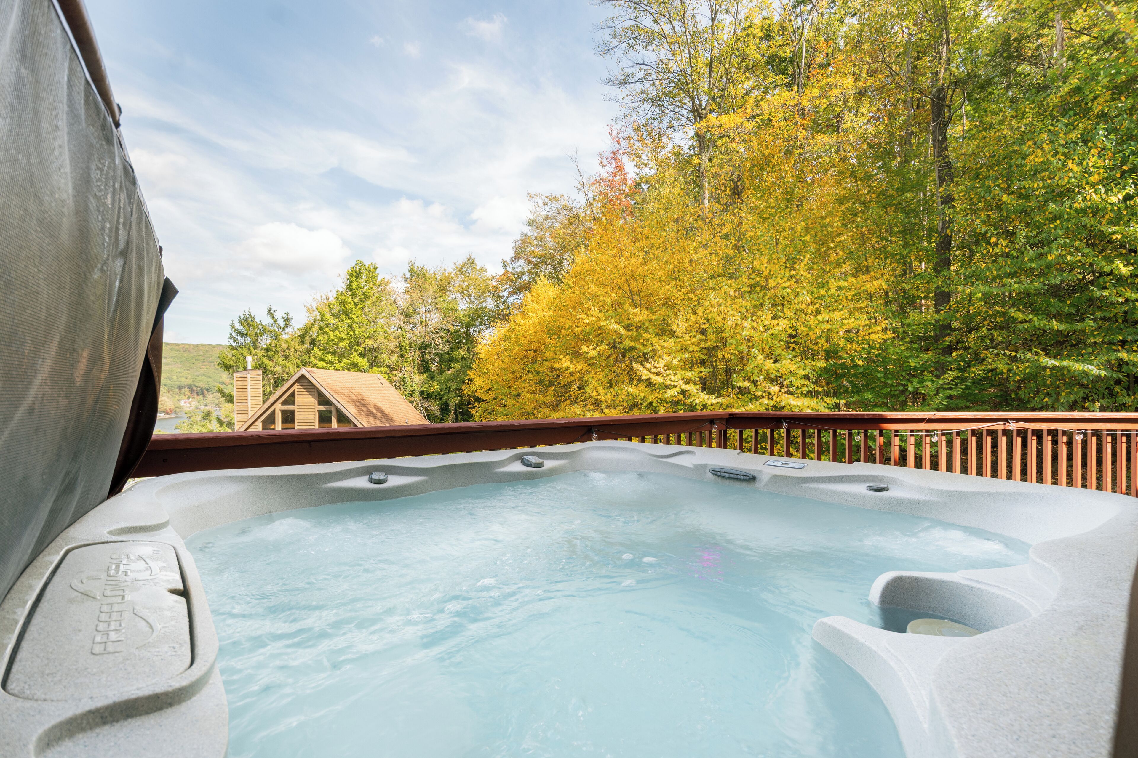 Bain à remous extérieur