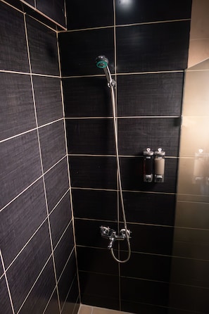 Towels, soap, toilet paper