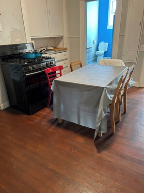 Microwave, oven, stovetop