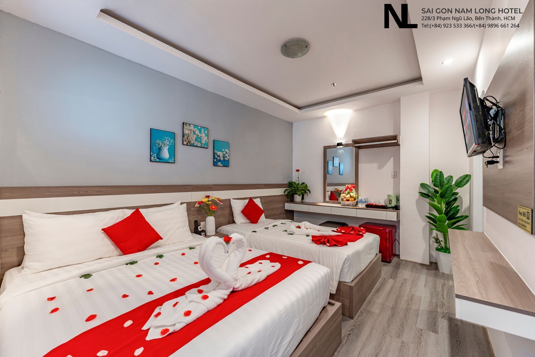 Tremannsrom – deluxe | Wi-fi (inkludert)