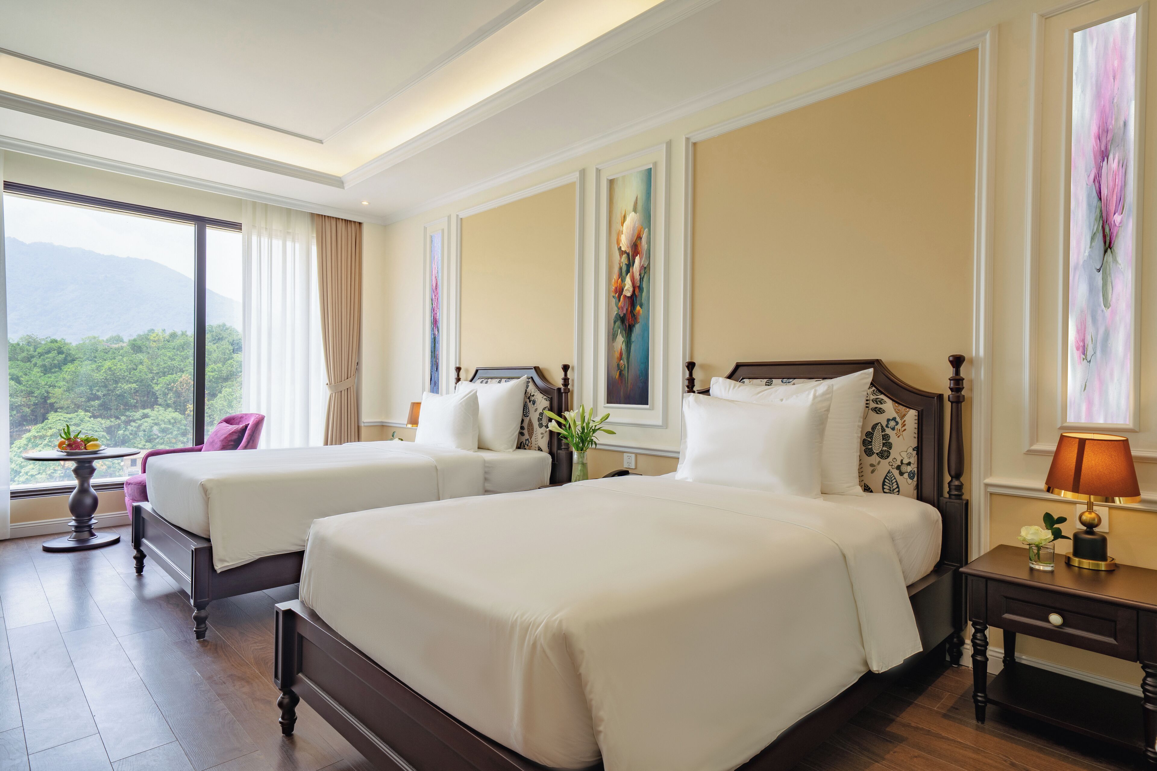 Deluxe-Zweibettzimmer, Gartenblick