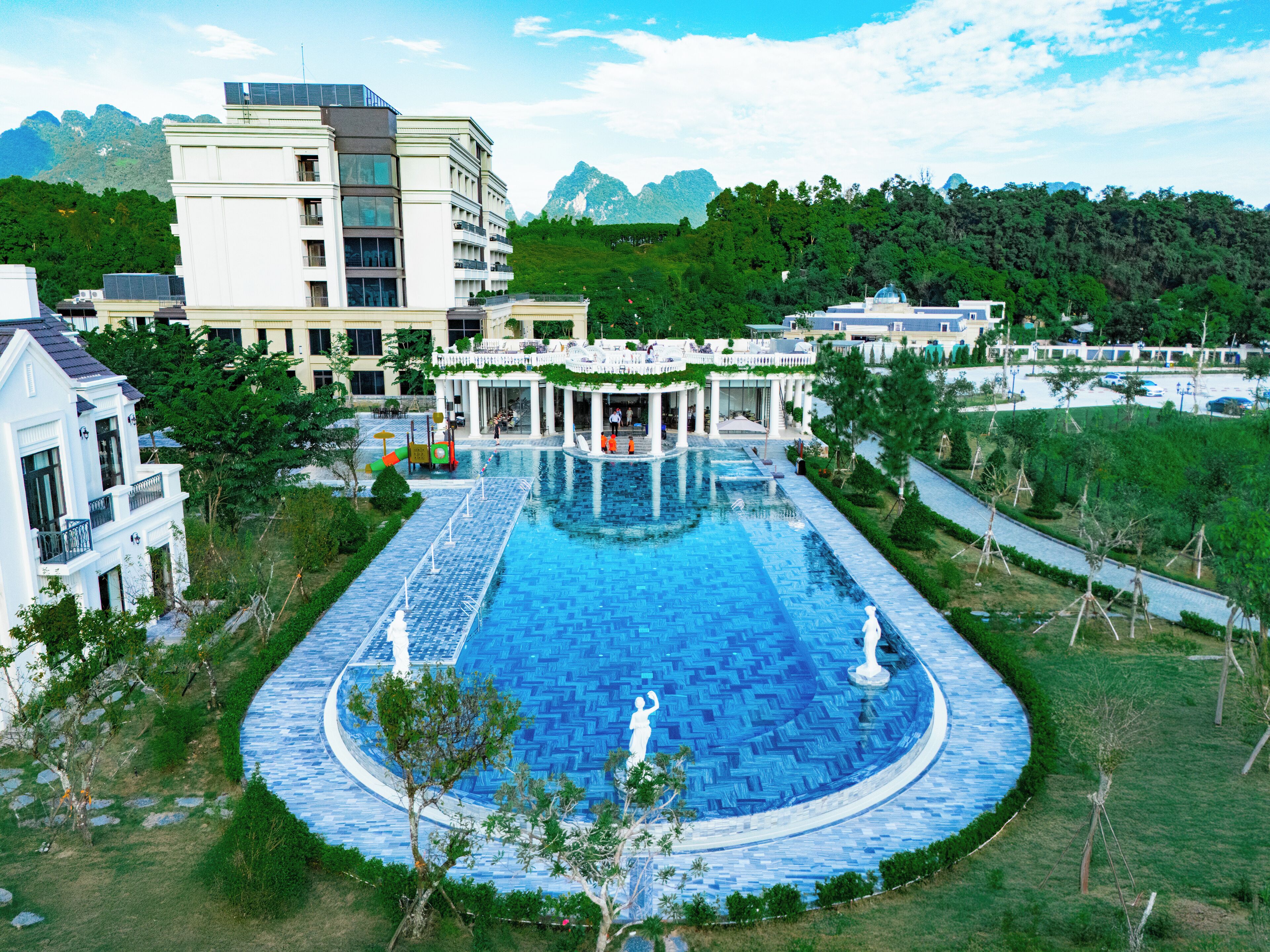 Fassade der Unterkunft