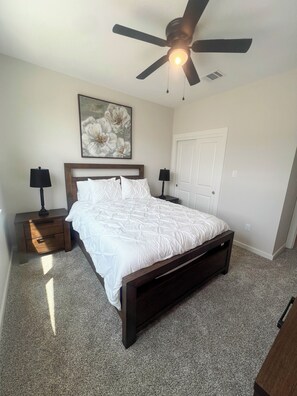 3 bedrooms, iron/ironing board, free WiFi, bed sheets