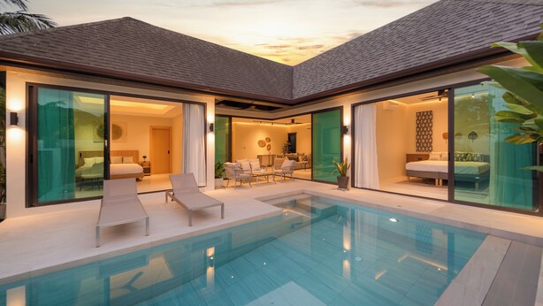 Unclassified image, 1 of 20, button - Villa Plunge Modern with Private Pool (Rawai)