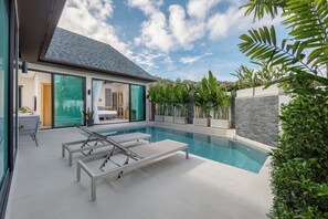 Design Villa, 2 Bedrooms, Pool View | Private pool - Villa Plunge Modern with Private Pool (Rawai)