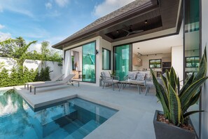Terrace/patio - Villa Plunge Modern with Private Pool (Rawai)