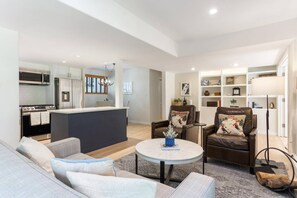 TV, fireplace, DVD player