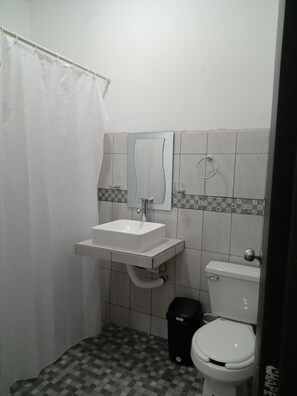 Towels, soap, toilet paper