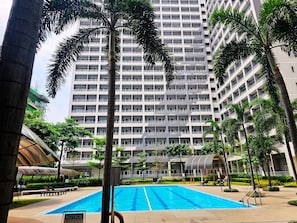 2 outdoor pools, open 6:30 AM to 10:00 PM, pool umbrellas, sun loungers