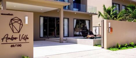 Fassade der Unterkunft