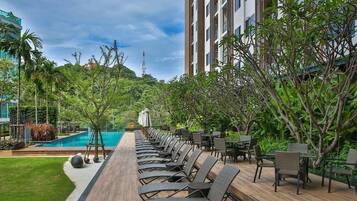 Apartment, 2 Bedrooms, Accessible, Smoking | Pool | Outdoor pool