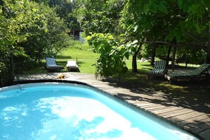 Pool - Beautiful  villa for 6 guests with sauna, private pool, WIFI and pets allowed (Cornuda)