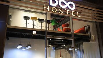 Voorkant van accommodatie