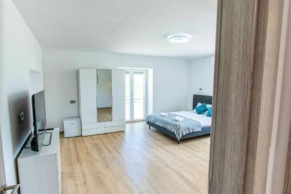 1 makuuhuone, vauvan matkasänky, ilmainen Wi-Fi