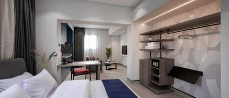 1 habitación, escritorio, wifi y ropa de cama