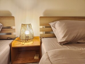 2 habitaciones, tabla de planchar con plancha y acceso a internet 