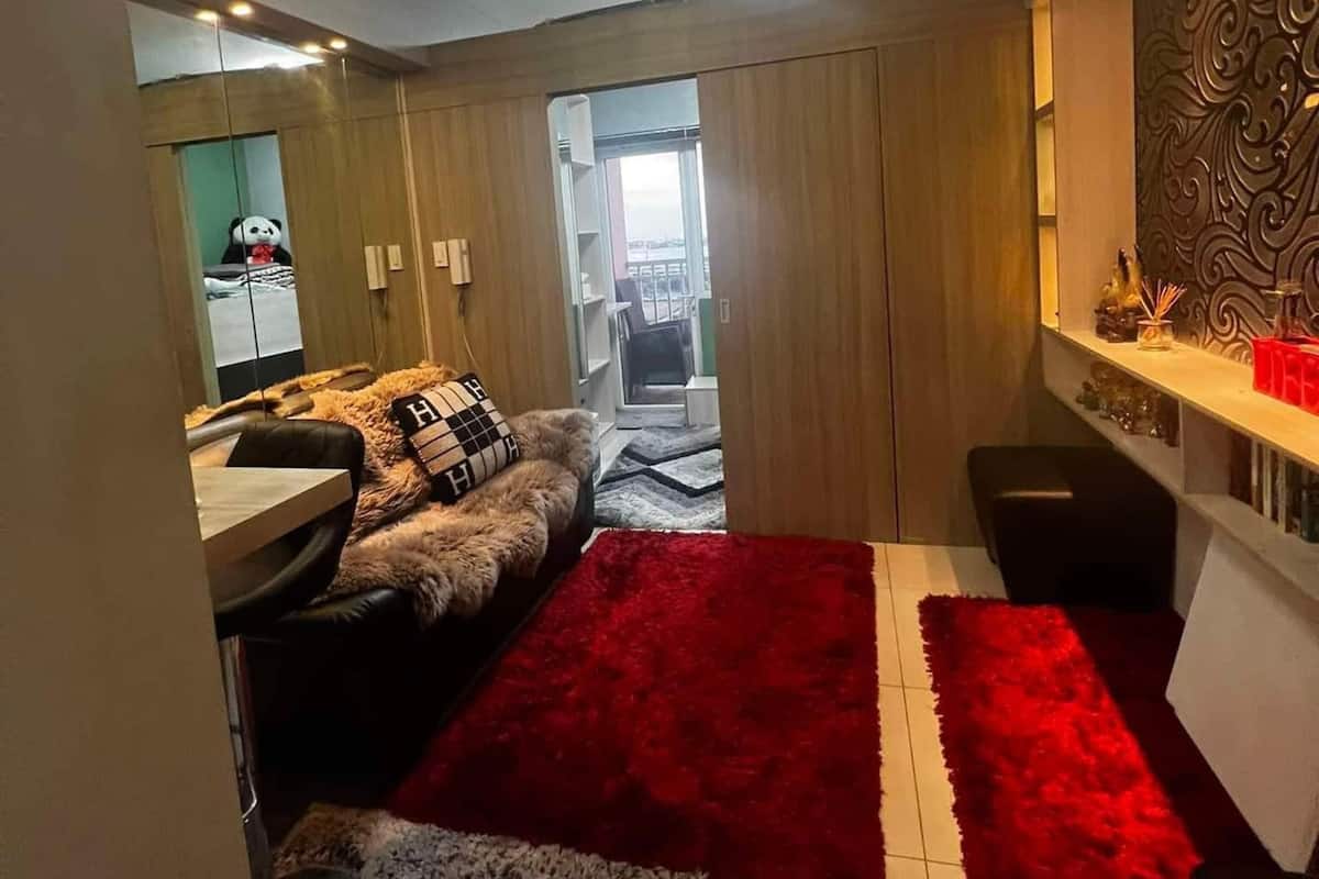 Appart'hôtel Confort, 1 chambre, balcon, en bord de piscine | Salle de séjour