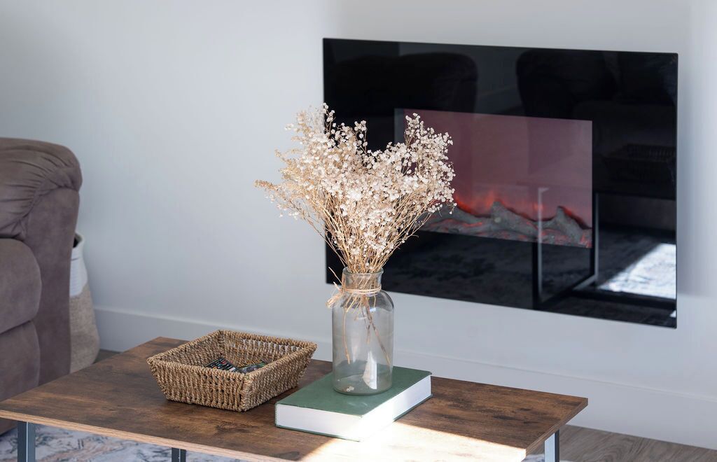 スマートテレビ、暖炉