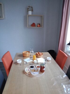 Daily local cuisine breakfast (EUR 12 per person)