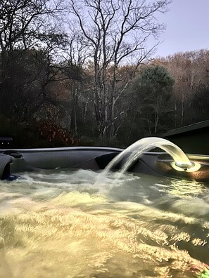 Idromassaggio all'aperto