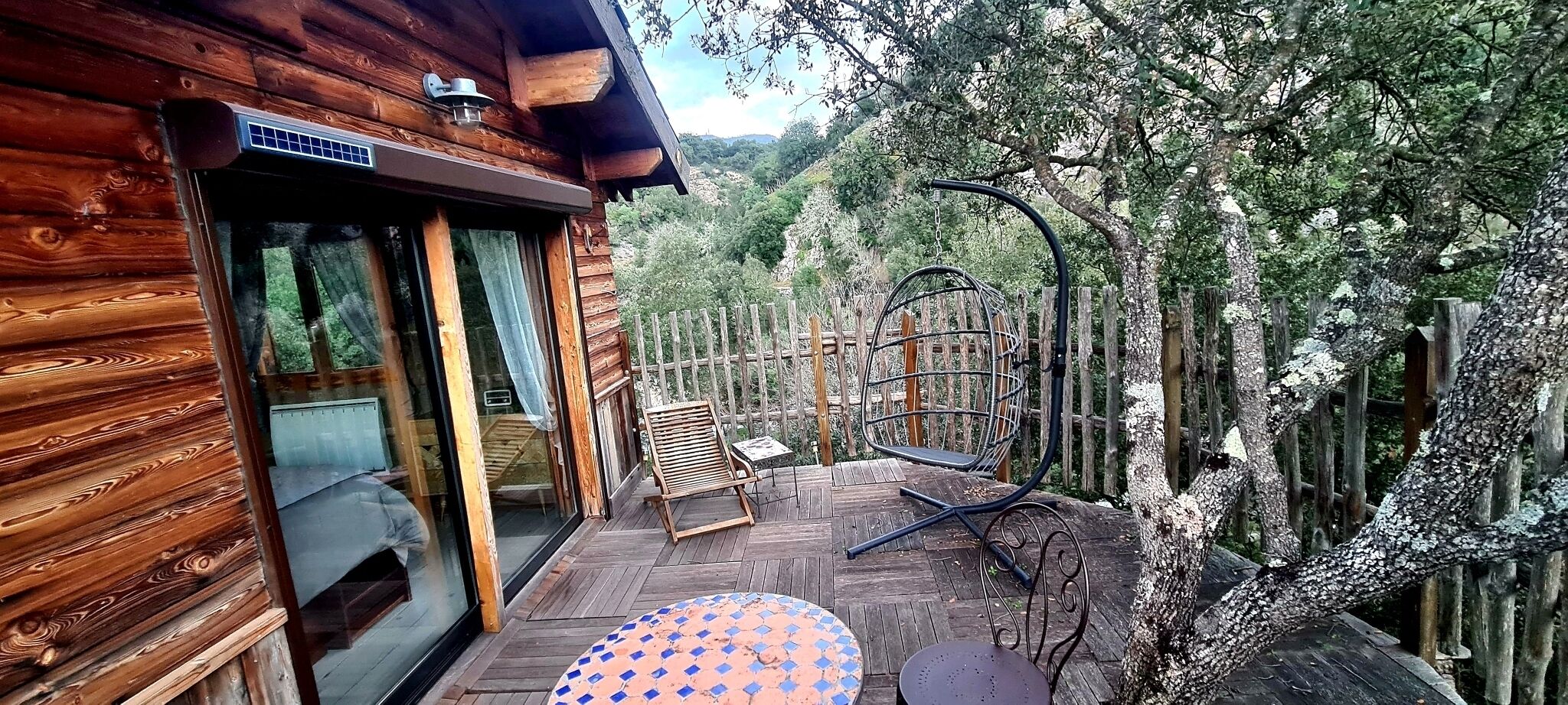 Superior Cabin, Mountain View | Terrace/patio