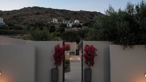 Front of property - Mitos Ultimate Escape Villa (Naxos)