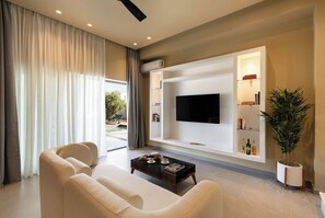 Living area - Mitos Ultimate Escape Villa (Naxos)