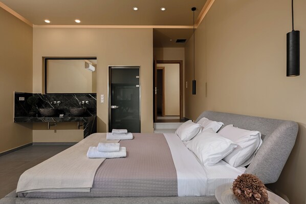 Villa, 3 Bedrooms, Private Pool | Premium bedding, individually decorated, individually furnished - Mitos Ultimate Escape Villa (Naxos)